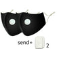 Exchangeable PM2.5 disposable filter pure cotton non-woven fabric dustproof and smog with valve mask