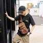 Chest Bag Men's Large-capacity Multi-layer Pocket Outdoor Riding Sports Shoulder Messenger Bag