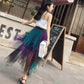 Fashion Tutu Tulle Skirt Women Long Skirt 2020 High Waist Pleated Skirt Female School Sun Spodnica