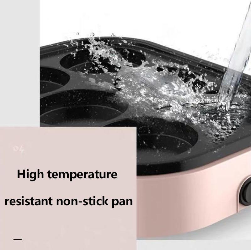 900W Frying Egg Machine Electric Bakeware Frying and Baking Machine Kitchen Supplies for Breakfast and Afternoon Tea
