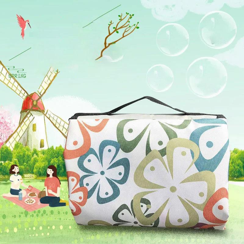 Picnic Mat Park Moisture-proof Mat Waterproof Picnic Cloth Large Outdoor Lawn Mat Portable Spring Outing Mat