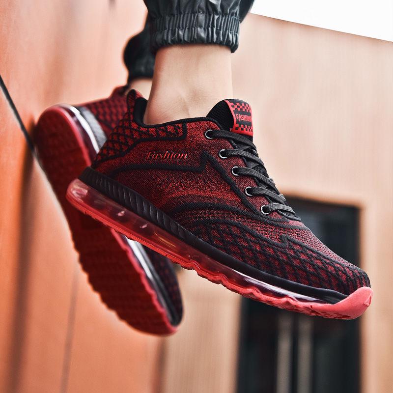 Air Cushion Sneakers Men's Cushioning Light Basketball Sneakers Male Zapatos Hombre Breathable Outdoor Sports Shoes