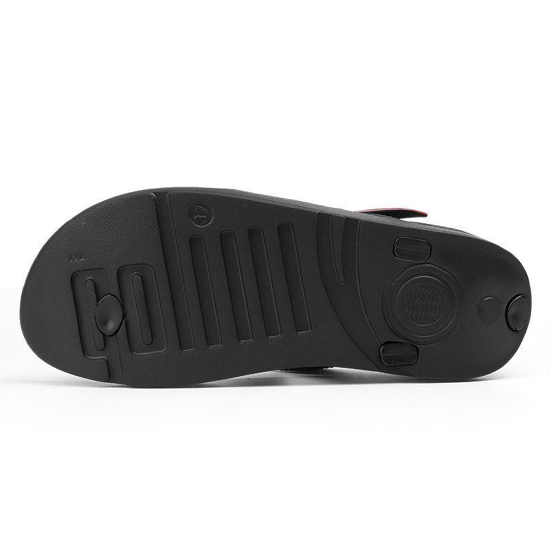 Flip-flops Women's Shoes Summer Slippers Buckle Belt Non-slip Soft-soled Slippers Sandals for Home Bathroom Buy One Size Bigger