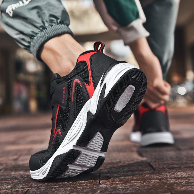 Spring Increased Shoes Inside Men Outdoor Shoes Sports Shoes Men Basketball Shoes Non-slip Wear Comfortable Shoes Men's Casual Shoes