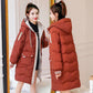Down Padded Jacket Women's Winter Clothes Bread Clothes New Style Korean Loose Cotton-padded Jacket Women's Mid-length Large Size Thick Padded Jacket