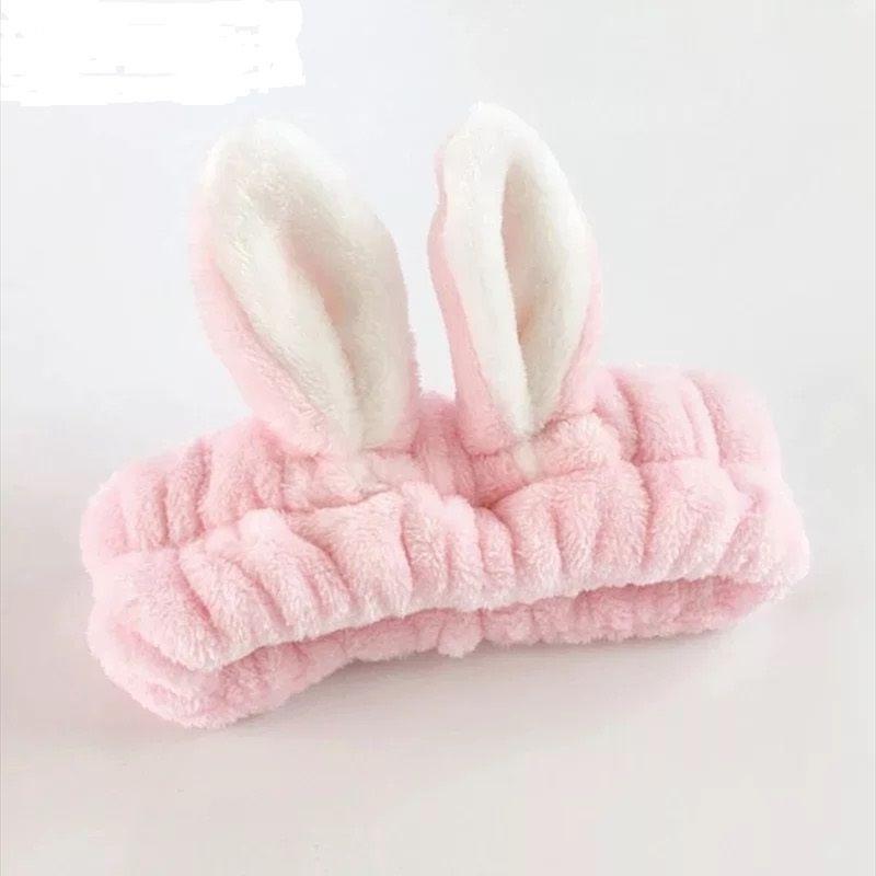 Cute Hairband Three-dimensional Rabbit Ears Face Wash Makeup Hairband Headband Headband
