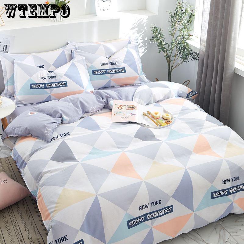 Home Textile Comfortable 3/4 Pcs Bedding Comforter Soft Warm Skin-friendly Bedding Sets
