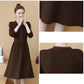 Sexy Knitted Sweater Dress Women Winter Cotton Loose Turtleneck Render Elastic Warm Dress