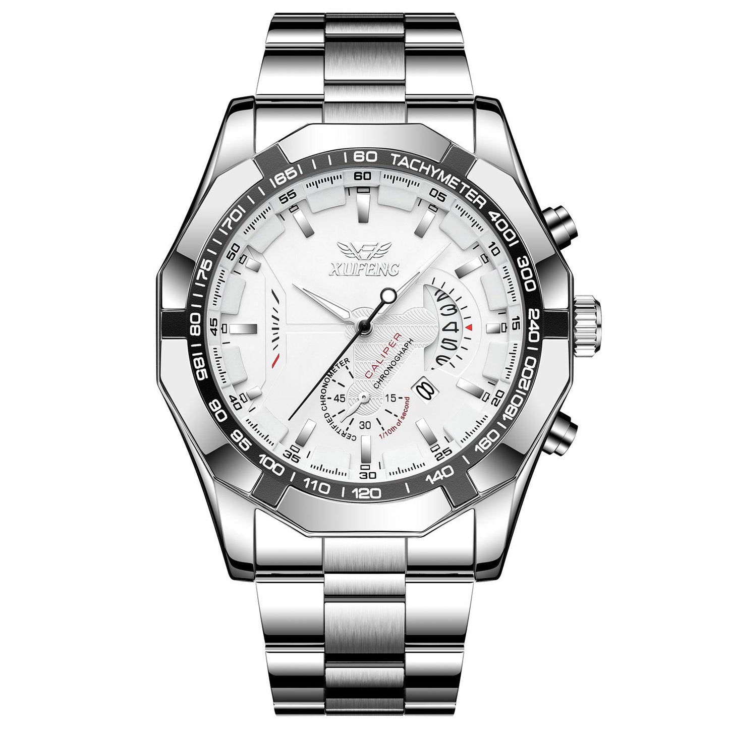 Full Automatic Watch Men Gold Mechanical Watches Waterproof Luminous Hands Date Calendar Automatique