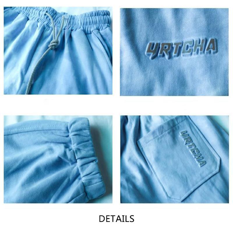 Summer Extra-large Wide-leg Pants Loose Slim Straight-leg Pants European and American Style Tie-dye Casual Sports Pants
