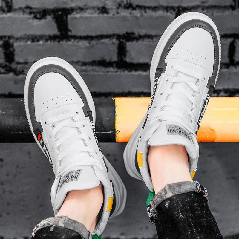 Men's Shoes Korean All-match Trend High-top Sports Shoes Casual Men's Shoes