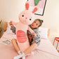 Cute Little Animal Pillow Plush Long Pillow Soft Children Sleep Plush Toys Lovely Kids Birthday Gift Dolls