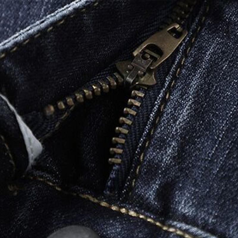 Fleece High-waist Jeans Women's Feet Winter Slim Slimming Skinny All-match Pencil Thickened Pants Warm and Windproof Single-breasted