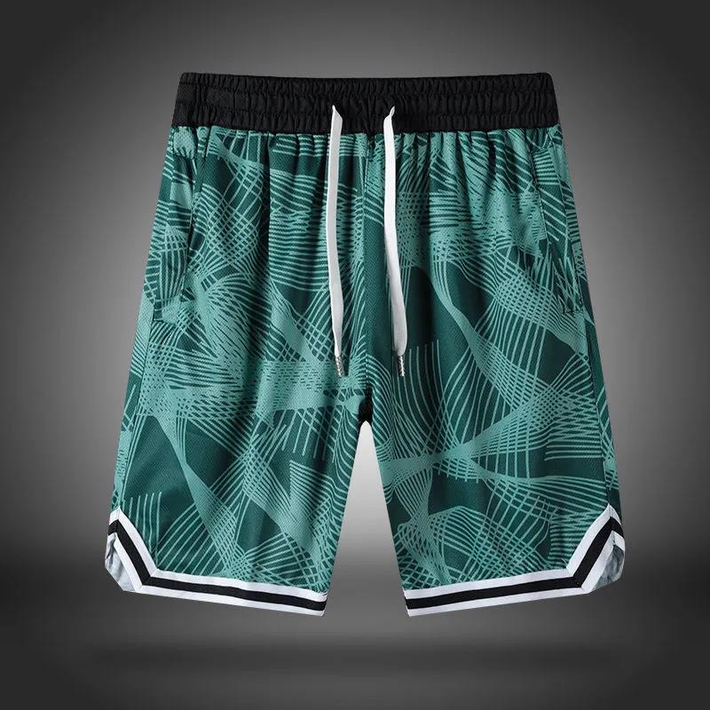 Summer Men's Basketball Pants Quick-drying Breathable Sports Pants Plus Size Beach Pants
