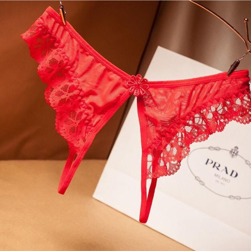 Women's Underwear, Sexy, Passionate, Thong, Free From Disengagement, Lace, Sexy, Seamless, Hollow