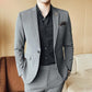 Spring and Autumn Men's Suit Business Casual Wear Youth Trend Slim Suit Groom Best Man Wedding Dress
