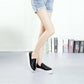 Women's Leather Thick-soled White Shoes Casual Shoes Spring and Summer All-match One-step Lazy Single Shoes Platform Female Student Shoes