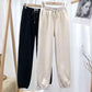 Chenille Harlan Pants Women's Autumn and Winter New High-waisted Thin Loose Foot Guard Pants All-match Casual Sports Pants