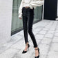 Summer Fat Girl Pants Female Loose Large Size Stitching Jeans High Waist Slimming Pants