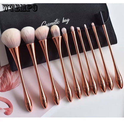 Handle Makeup Brush Suit Eye Shadow Lip Brush Makeup Tool Makeup Brushes Eyeshadow Powder Cosmetics