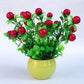Artificial Flower Ceramic Set Fake Flowers Small Potted Plants Home Decorations Wedding Decoration Decorations Floral Art