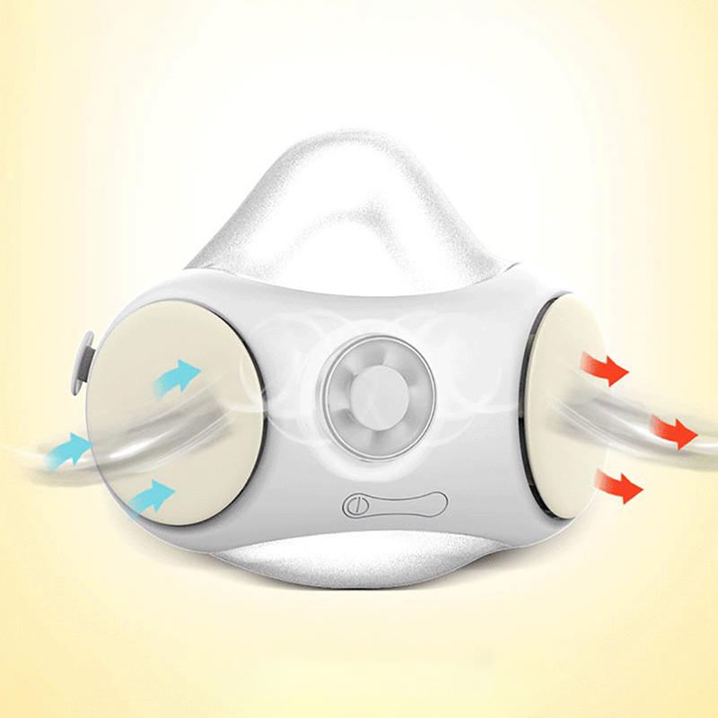 Children Electric Face Mask n95 Kids Reusable Face Mouth Mask with 2pcs Filter Anti PM2.5 Dust Mask respirator