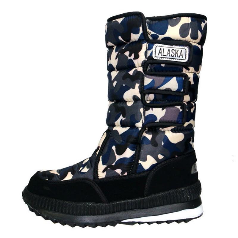 New Men Snow Boots Waterproof Men Ankle Boots Winter Outdoor Fur Warm Mans Boot Work Shoes Men Shoes