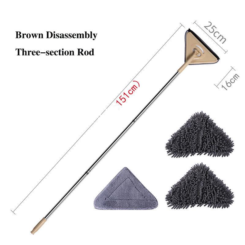 Mini Mop Small Household Portable Wall Cleaning Tool for Kitchen Bathroom Ceiling Window Glass