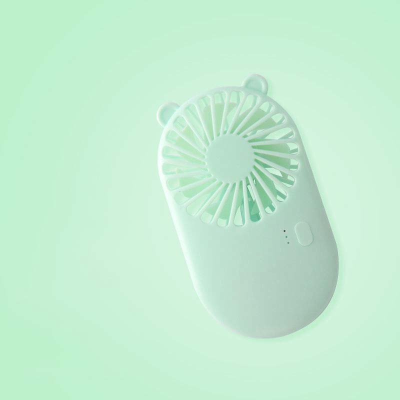 USB Mini Fan Silent and Strong Wind Hand-held Rechargeable Desktop Portable Portable Small Fan