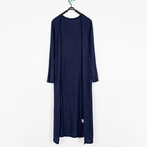 Summer Autumn 10 Colors Women Modal Long Cardigan Female Long Sleeve Cotton Cardigans Women Casual Coat