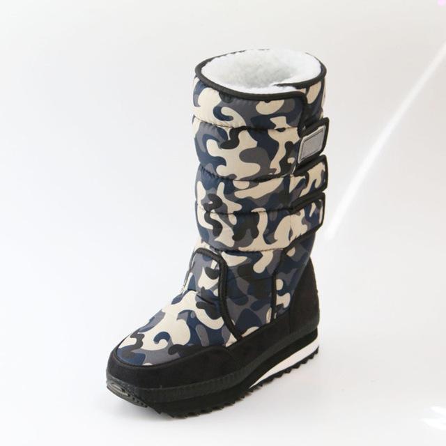 New Men Snow Boots Waterproof Men Ankle Boots Winter Outdoor Fur Warm Mans Boot Work Shoes Men Shoes