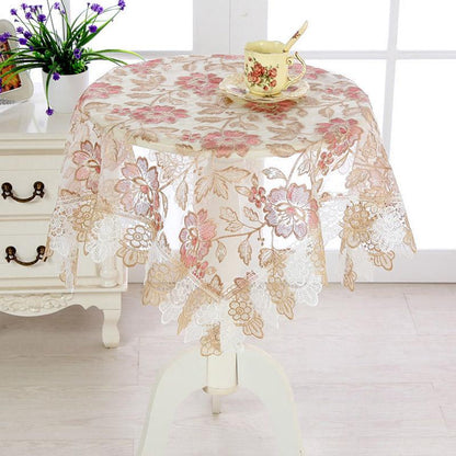 Home Decoration Bedside Table Cover Cloth Table Table Cloth Coffee Table TV Lace Embroidery Cover Towel Table Cloth Multifunctional Cover Cloth
