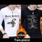 Long-sleeved T-shirt men's autumn and winter warm sweater trend wild clothing top men's T-shirt