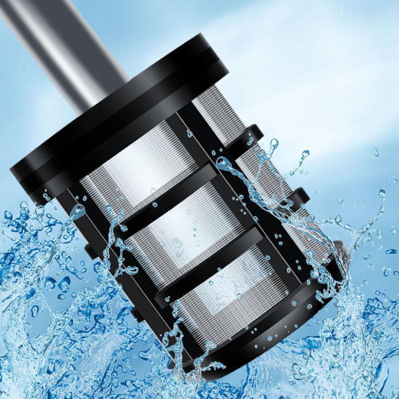 158VF Black General Garden Water Gun Sprinkler Wireless High Pressure Water Gun Portable Car Washer Cleaning Tool