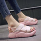 Sports Sandals 2020 Summer Women's Shoes European Station Thick Bottom Muffin Daddy Wild Velcro Roman Shoes Tide