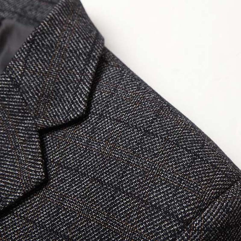 Middle-age Casual Suits 2021 Autumn and Winter Large Size Men's Blazers