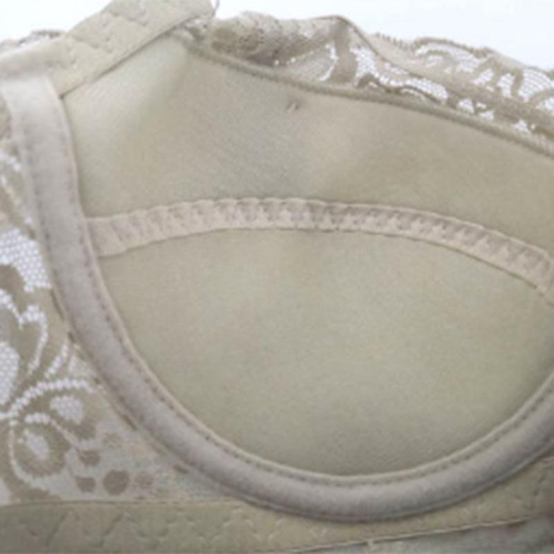 Summer Lace Ultra-thin No Steel Ring Bra Women's Sponge Underwear New Collection Big Breasts Show Small Plus Size Bra