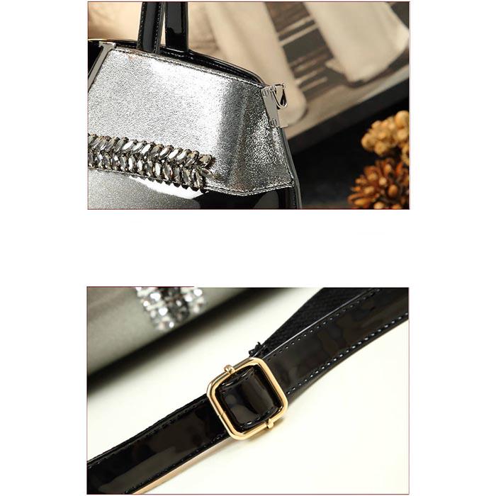 Middle-aged Female Bag Wild Bag Lady Handbag Fashion Atmosphere Slung Handcuffs Big Bag Female