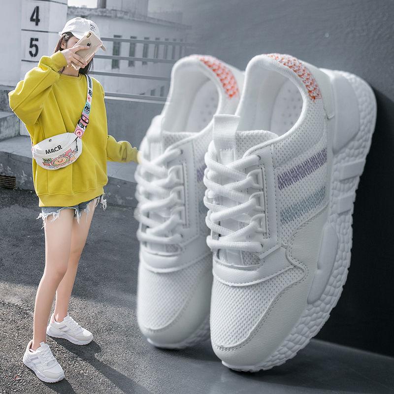 White Sport Women Running Shoes Sneakers Scarpe Donna Zapatillas De Mujer Deportiva 2019 Buty Sportowe Damskie