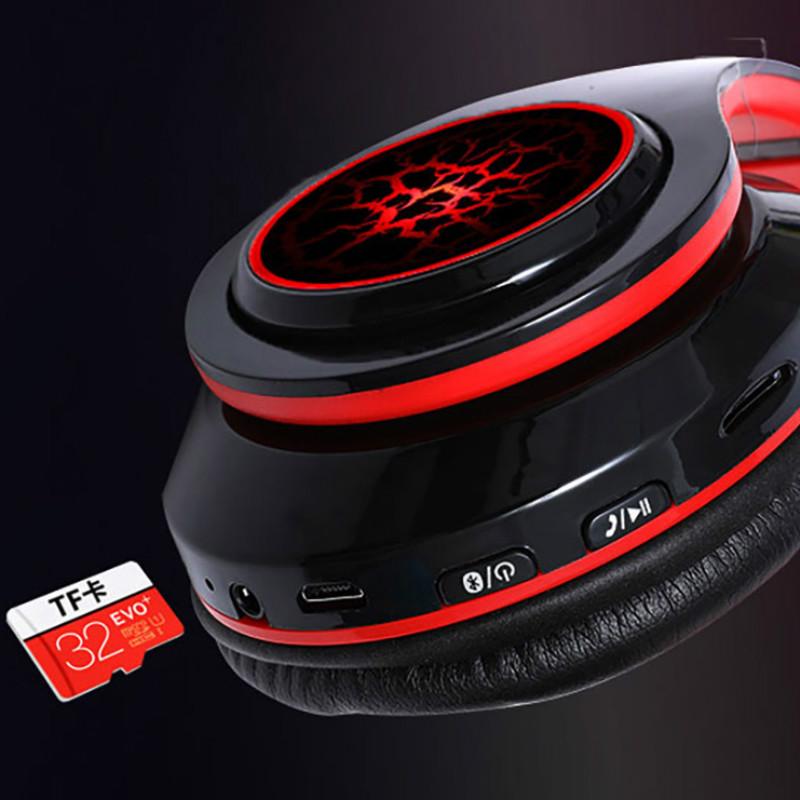 Wilress Headphones Bluetooth 5.0 Gaming Headset Stereo Noise Canceling Sports Headphones with Mic