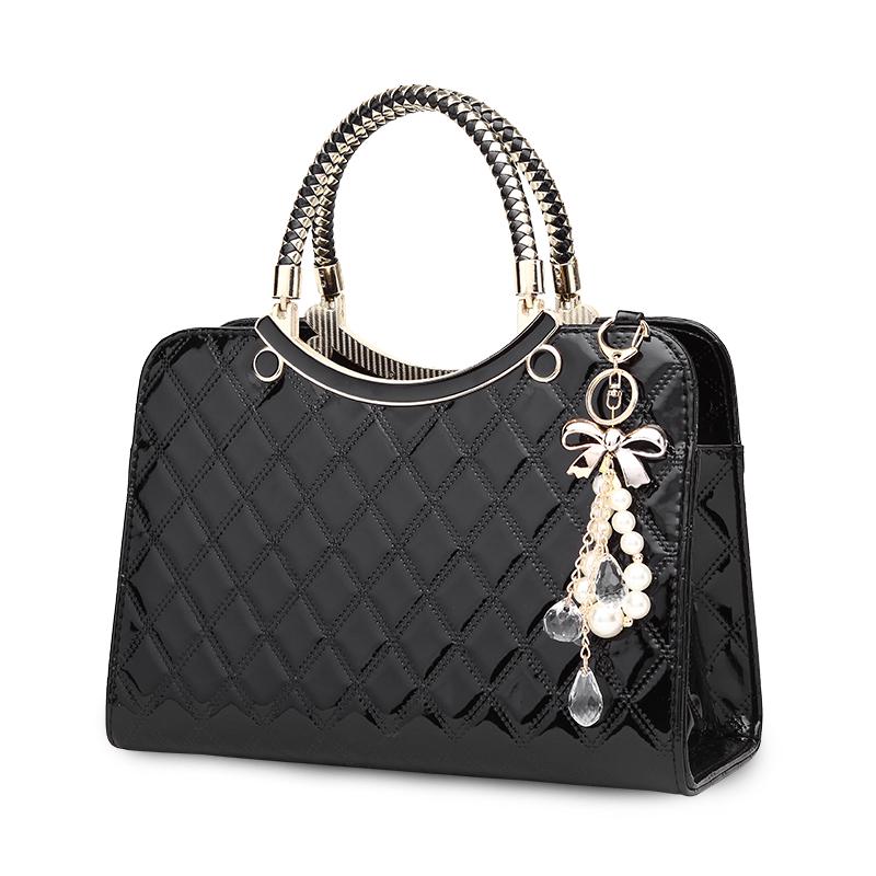Big capacity European and American style Shoulder Handbag Trendy wild Woman bag Leather bag
