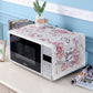 Microwave Oven Cover Cloth Dust Cover Cotton Linen Waterproof Cover Towel Microwave Oven Protective Cover