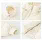 White Duck Down Girls Down Jacket Thickened Mid-length Windproof Warm Jacket
