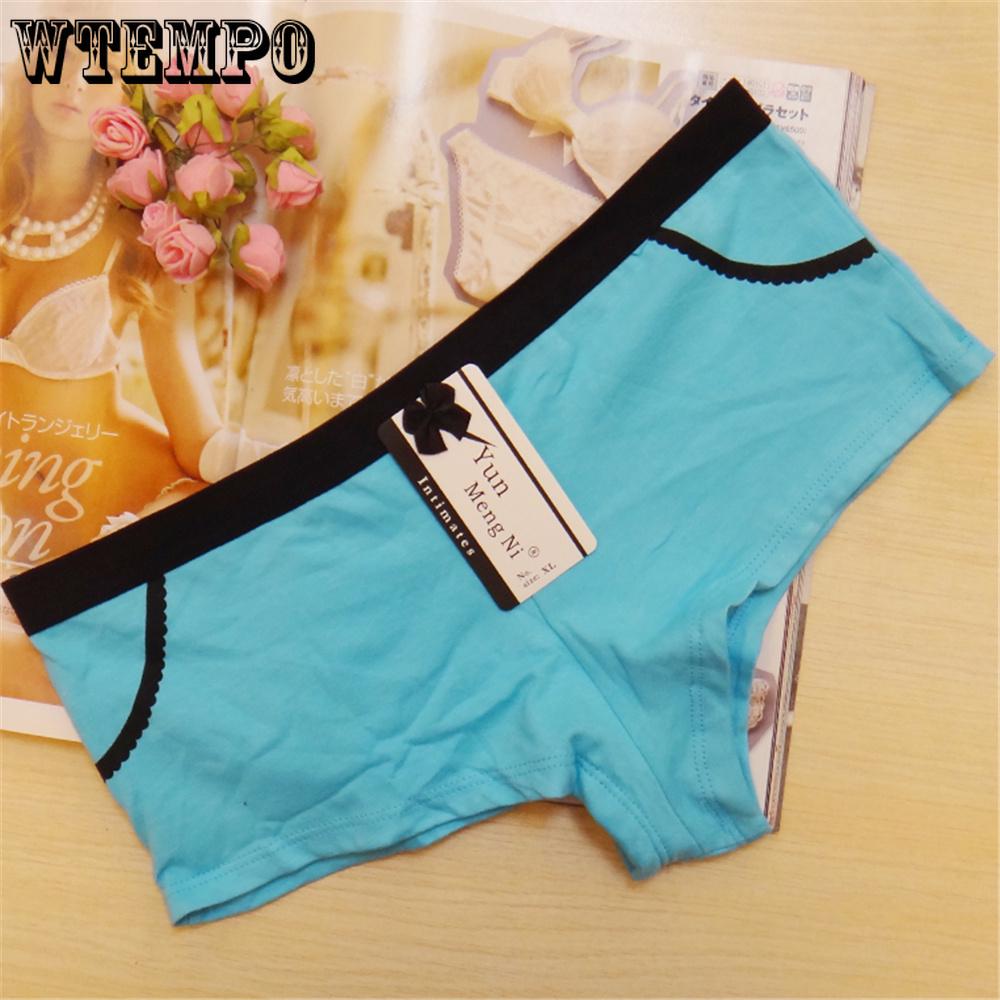 Sexy Women Casual Comfortable culotte Safety Panties Sexy Lingerie Underwear Boyshort (6 pcs)
