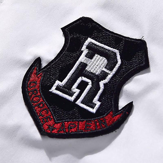 Bomber Jacket Men's Trend Autumn and Winter Embroidery Gown Men's Baseball Uniform Jacket Young Men