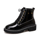 Spring and Summer British Style Martin Boots Female Students Korean Version of All-match Female Flat Short Boots Bare Boots Single Boots