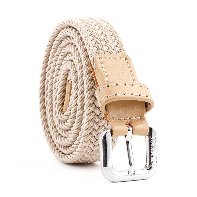 Belts Women Nylon Skinny Wide Buckle Waist Belt Adjustable Waistband Strap