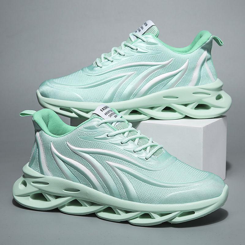 Blade Running Shoes for Men Antiskid Damping Cool Outsole Walking Trekking Leisure Summer Running Zapatills Sneakers