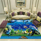 3D Modern Minimalist Light Luxury Carpet Abstract Nordic Living Room Bedroom Bedside Blanket