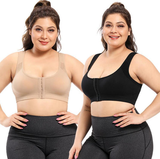 Plus Size Bra Seamless Bra with Pads Big Size Push Up Bralette Bras for Women Vest Wireless Active Brassiere Bra